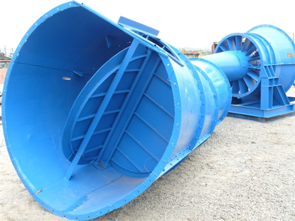 Jeffrey Mine Fan, 60" Dia. Aerodyne, Type 8hu, No Motor Included But Option For 250 Hp Motor Available)